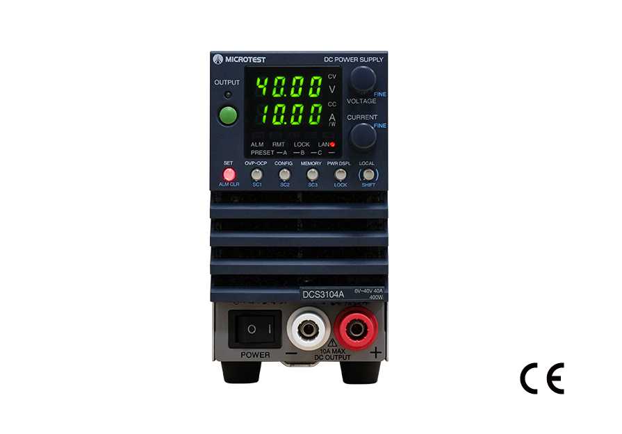 DCS-3100 Series Wide-Range DC Power Supply | 400W