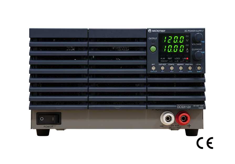 DCS-3100 Series Wide-Range DC Power Supply | 1200W
