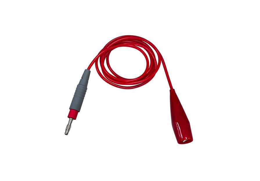 TL-HP0005 Alligator Clips-HV Test Cable-Red