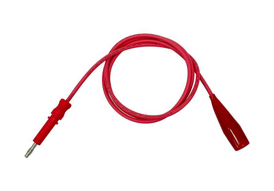 TL-HP0009 Banana Plug + Alligator Clip - HV Test Cable - Red