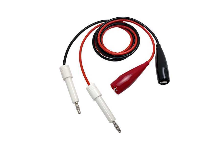TL-IM0002 Alligator Clips-HV Test Cable-Red